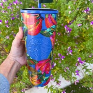 Farm Rio Starbucks tumbler